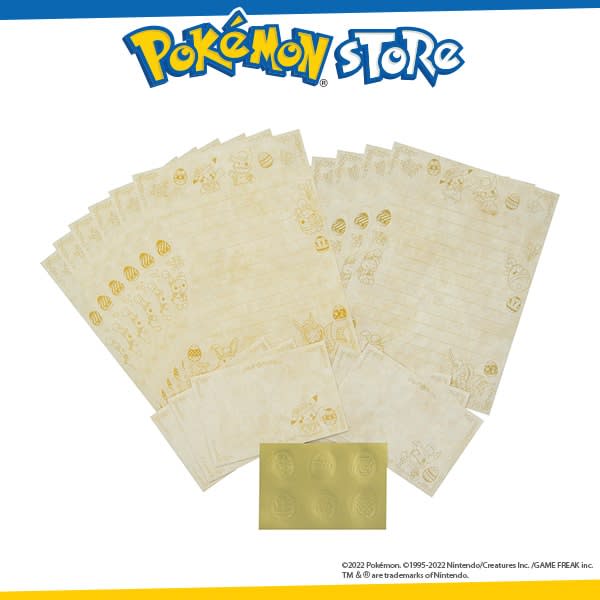 Pokémon Center Original Stationery Set Photogenique Easter 2022. (Photo: Shopee SG)