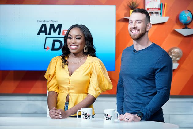 “Love Is Blind” alum Lauren Speed (left), wife to Cameron Hamilton (right), criticized the Netflix series for appearing to deliberately cut out Black women.