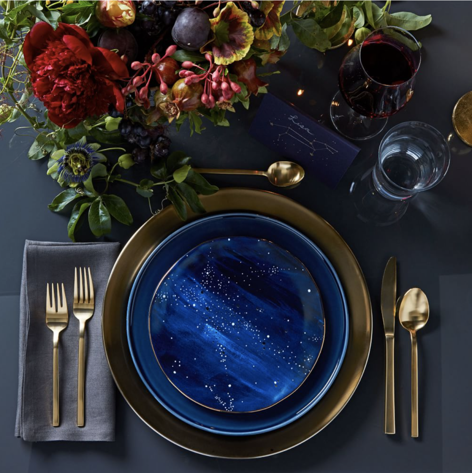 Constellation Plates, Set of 4