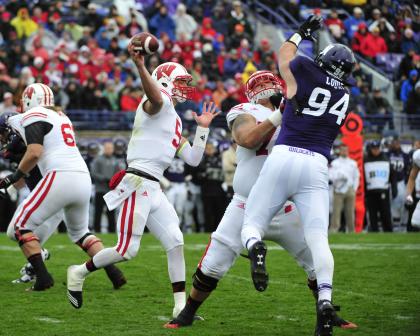 Wisconsin QB Tanner McEvoy. (Getty)