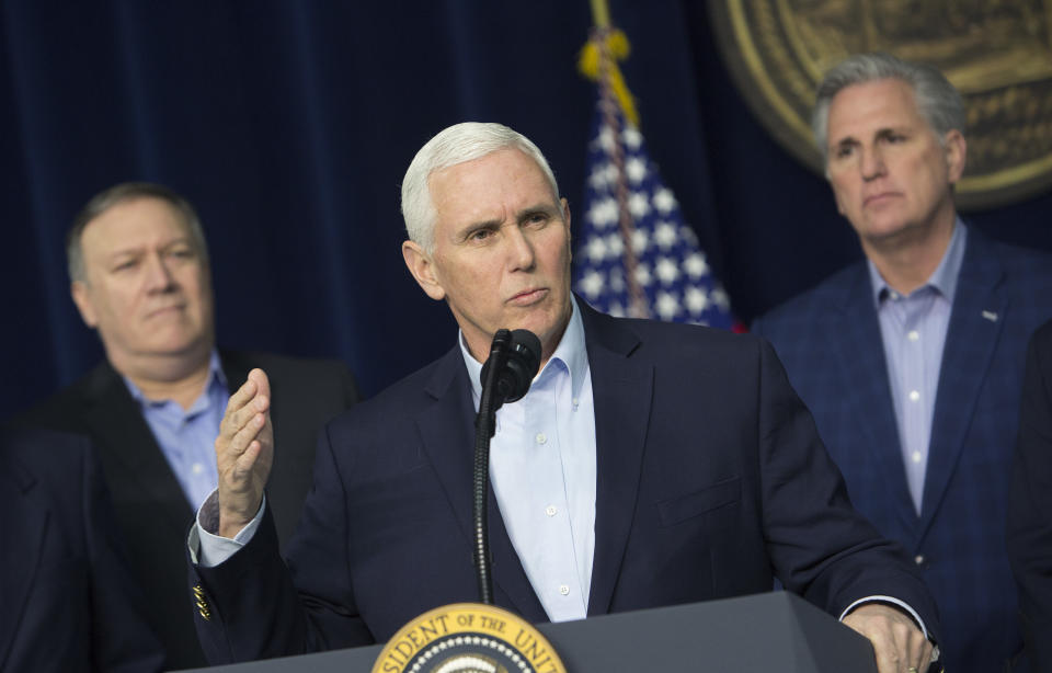 U.S. Vice President Mike Pence. (Getty)