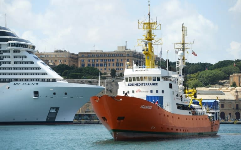 The Aquarius was at the centre of a European diplomatic crisis in June