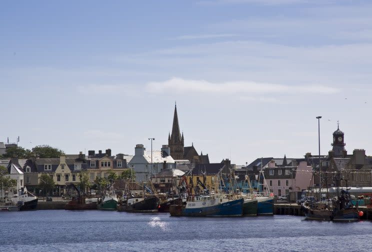 Stornoway made the top 10 of Scotland’s most desirable places to live (Rex)