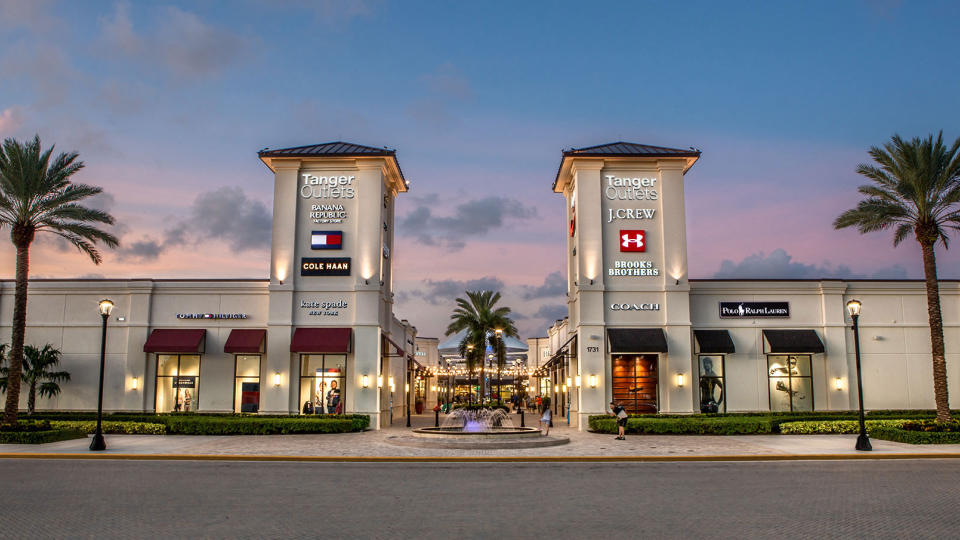 Tanger Outlets Palm Beach.