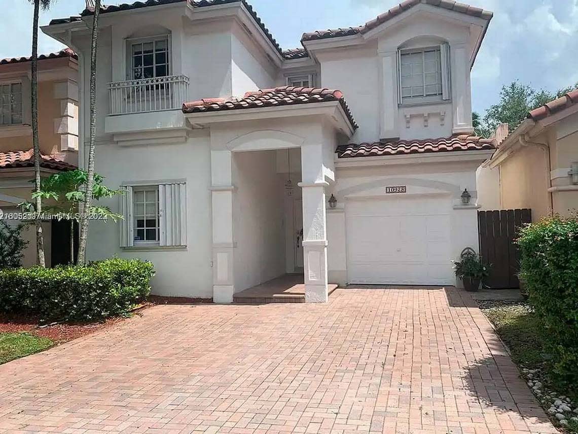 Doral residence purchased by one of Porras’ daughters.