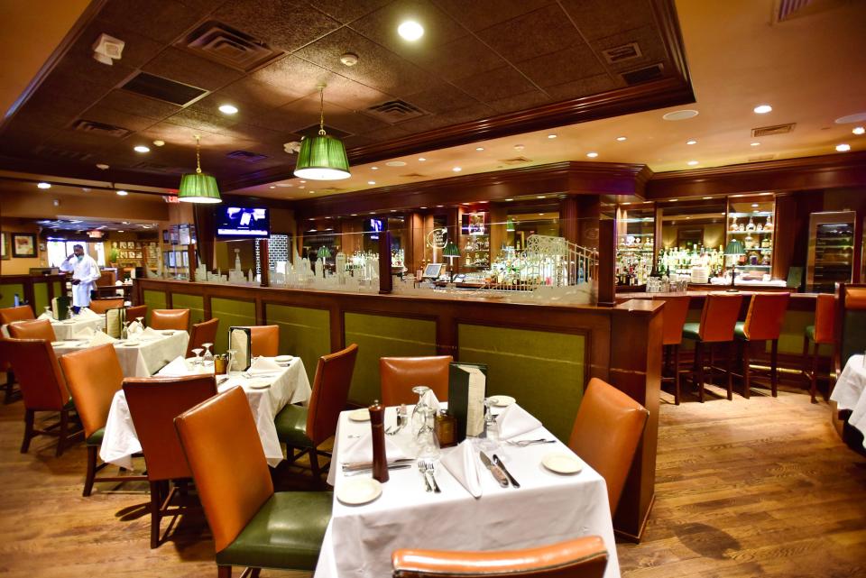 Photo of the bar and dining room at The River Palm Terrace in Edgewater, Thursday on 04/14/22.