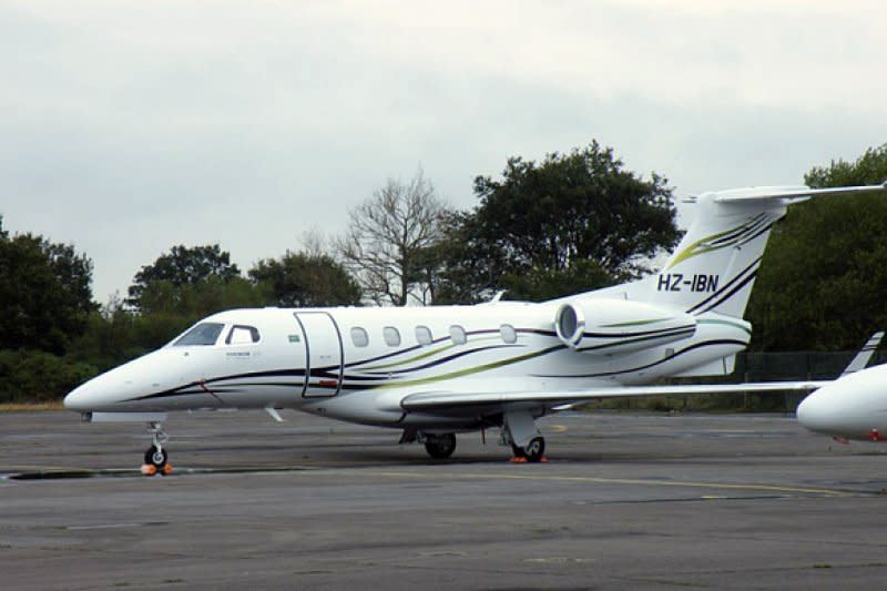 Phenom 300噴射客機。（翻攝網路）