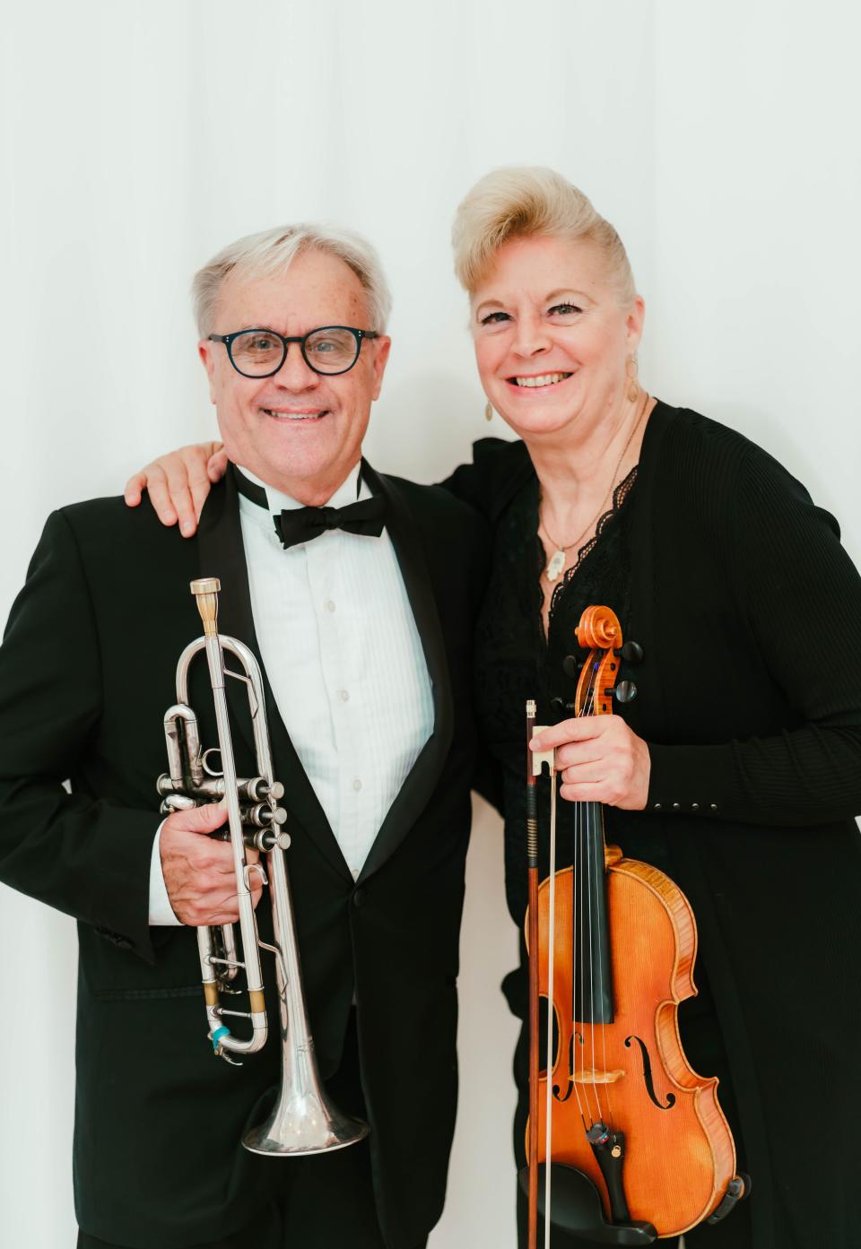 Brevard Symphony Orchestra's principal trumpeter Tom Macklin and assistant concertmaster Joni Hanze will be featured at the "Our Favorite Things" concert on June 17.