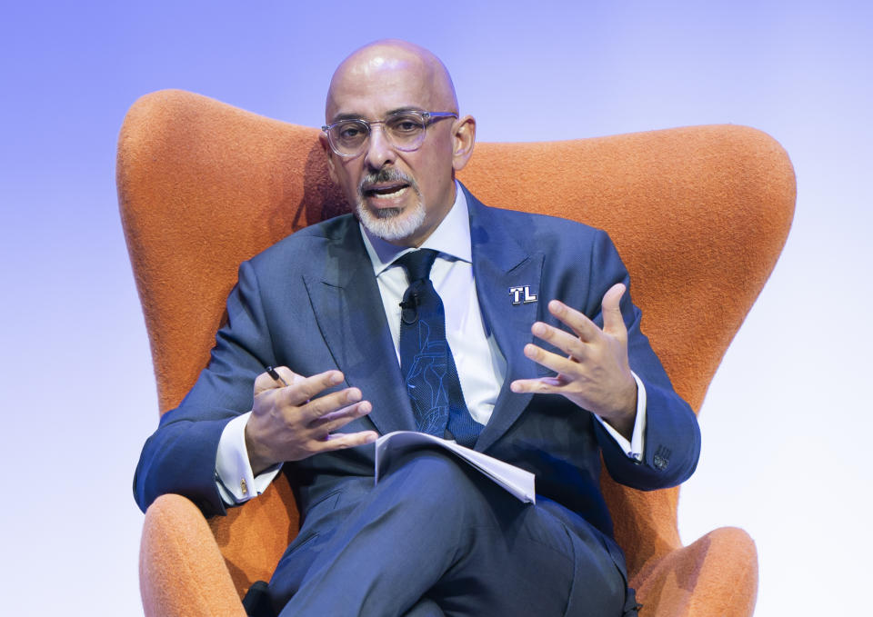 Secretary of State for Education Nadhim Zahawi addresses the Local Government Association Annual Conference, at Harrogate Convention Centre, North Yorkshire. Picture date: Thursday June 30, 2022.