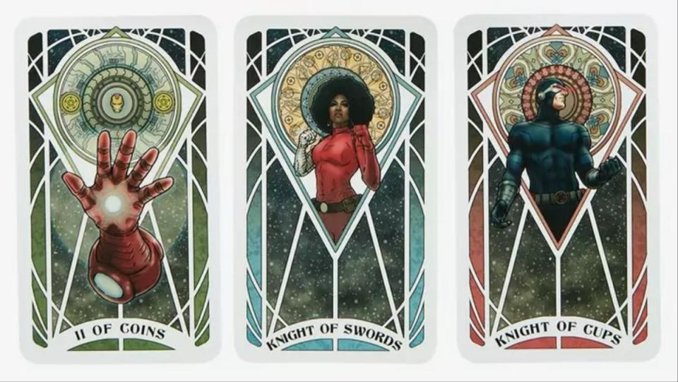 Marvel Tarot cards