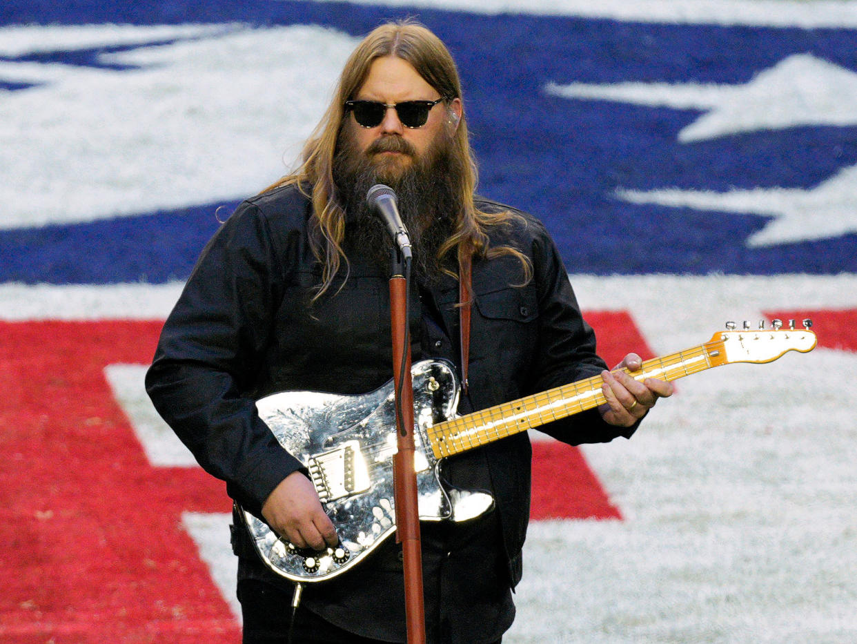 Chris Stapleton performing the national anthem - 706