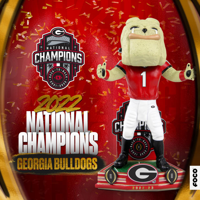 Georgia Bulldogs fans need these dual-celebration bobbleheads