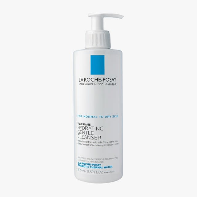 La Roche-Posay Toleriane Hydrating Gentle Cleanser, $14.99, amazon.com