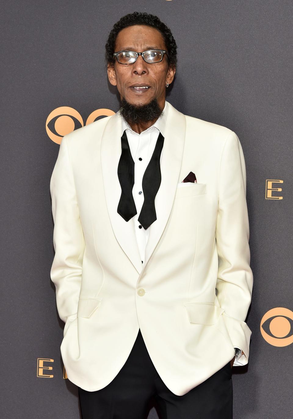 Ron Cephas Jones arrives at the 69th Primetime Emmy Awards on Sunday, Sept. 17, 2017, at the Microsoft Theater in Los Angeles. (Photo by Vince Bucci/Invision for the Television Academy/AP Images)