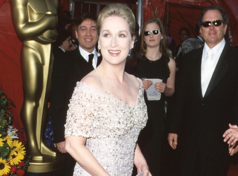 <p>26. Streep felt her character in <em>Kramer v. Kramer</em> was "too evil" as initially written and insisted that the script be changed to make her appear more human. It eventually was.</p> <p>27. Her work in the 1979 film netted her both the Golden Globe Award and Academy Award for Best Supporting Actress. She famously left her first Oscar in a bathroom after delivering her acceptance speech.</p> <p>28. In 1980, she graced the cover of <em>Newsweek</em> with the headline, "A Star for the '80s."</p> <p>29. She filmed her famous "choice" scene in <em>Sophie's Choice</em>, in which the titular character is ordered by an SS guard at Auschwizt to decide which of her children will be gassed and which will be sent to a labor camp, only once, refusing to do it again due to how painful and emotionally exhausting she found it.</p> <p>30. Streep played her first non-fictional character in 1983's <em>Silkwood</em>, playing activist and nuclear whistleblower <strong>Karen Silkwood</strong>. Since that film, she's played seven more non-fictional characters.</p>