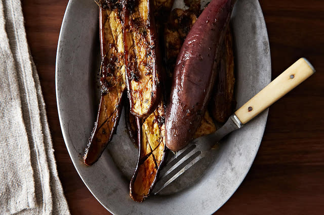 Barbara Kafka's Marinated Eggplant from Food52