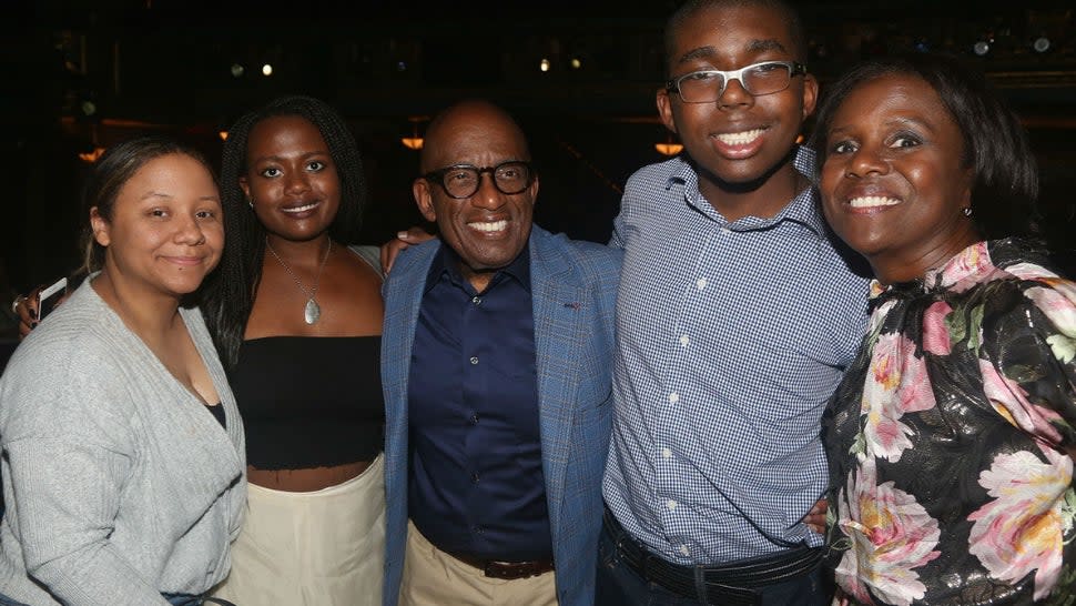 Al Roker and family