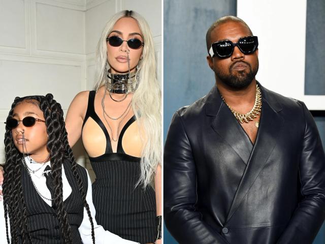 Kim Kardashian and Kanye West's Matching Sunglasses