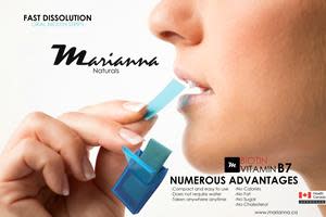 Marianna Naturals Corp. Dissolvable Biotin (B7) Mouth Strips