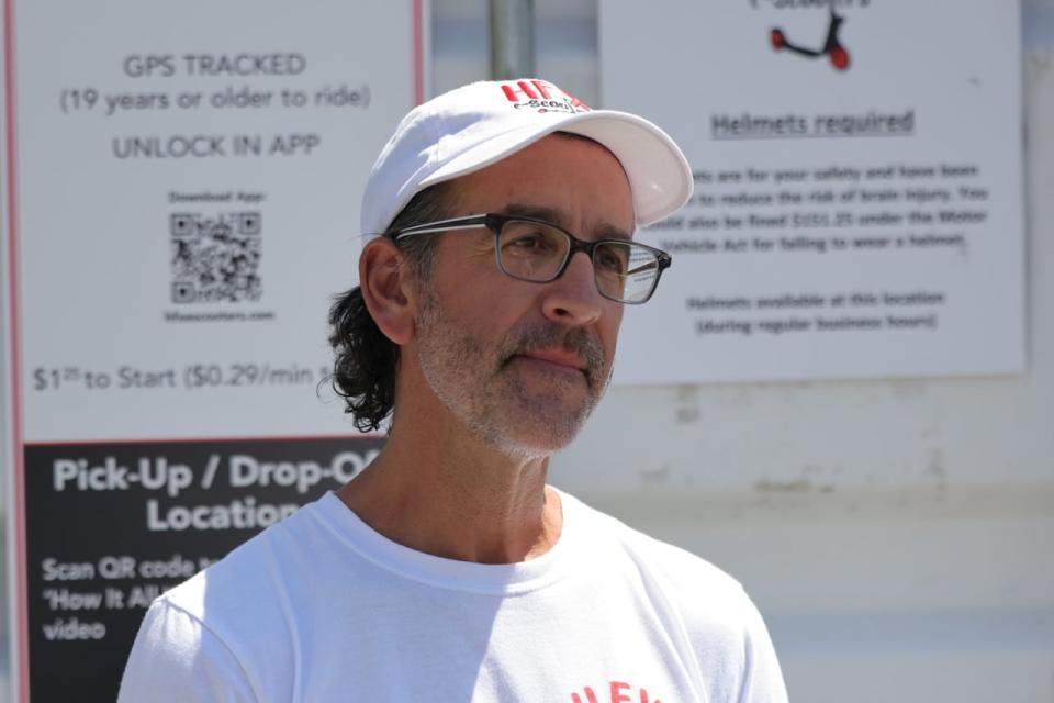 Max Rastelli has run HFX e-Scooters in Halifax for the past five years.