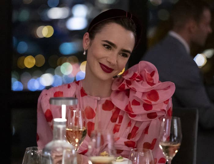 Lily Collins in Emily in Paris