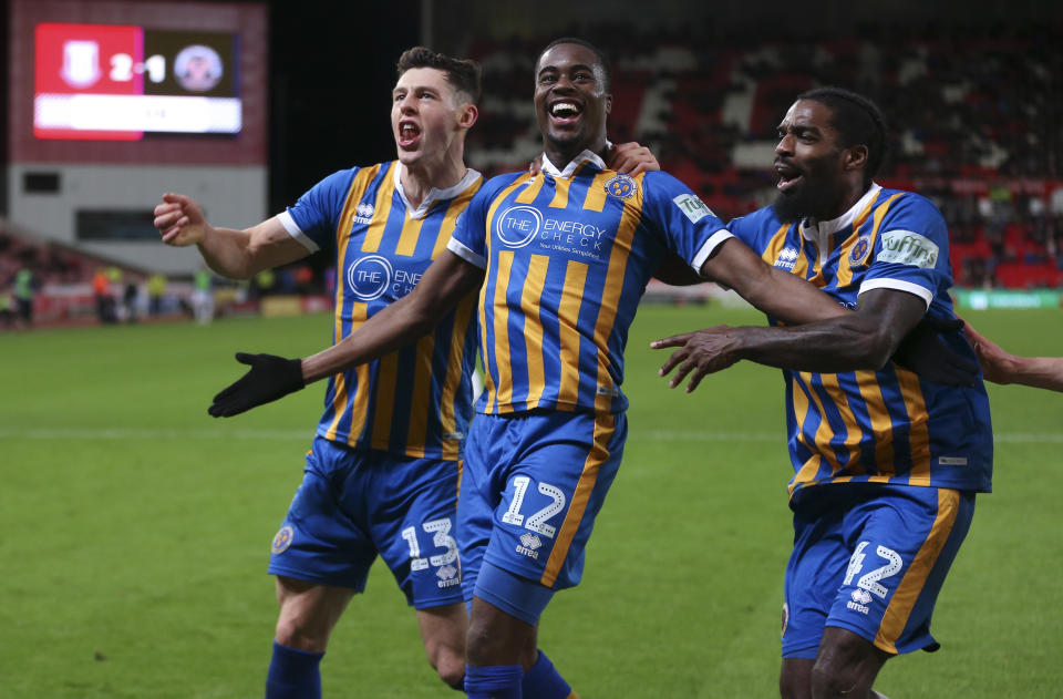 Shrew beauties! Coming back from 2-0 down, the Shrews stunned Stoke to go through