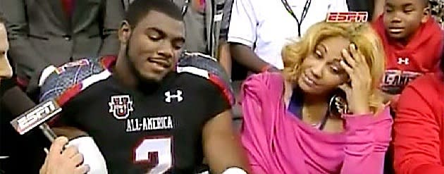 The reason Landon Collins' mom insulted son's Alabama pledge? Nick