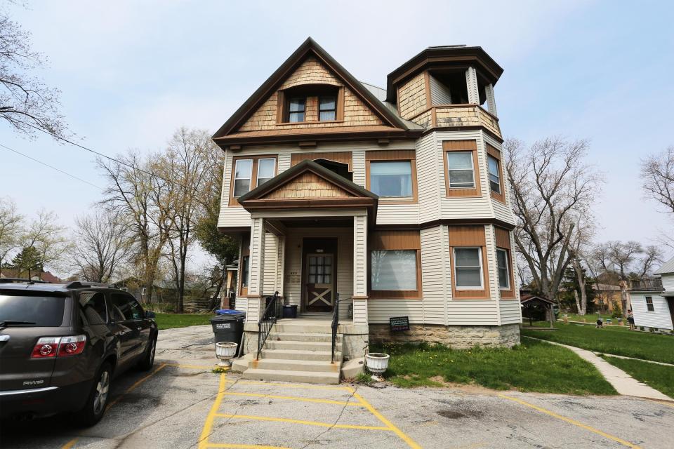 The exterior along Erie Avenue of Potter's Place, Tuesday, April 27, 2021, in Sheboygan, Wis.