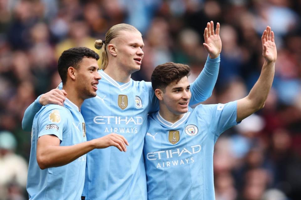 Bernardo Silva (right) has helped Man City become a dominant force (Getty Images)