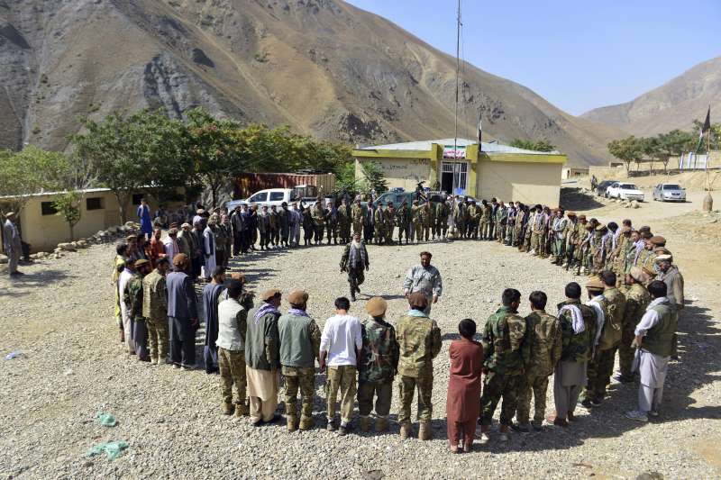 2021年8月，阿富汗北部潘傑希爾山谷（Panjshir Valley）的反抗軍（AP）