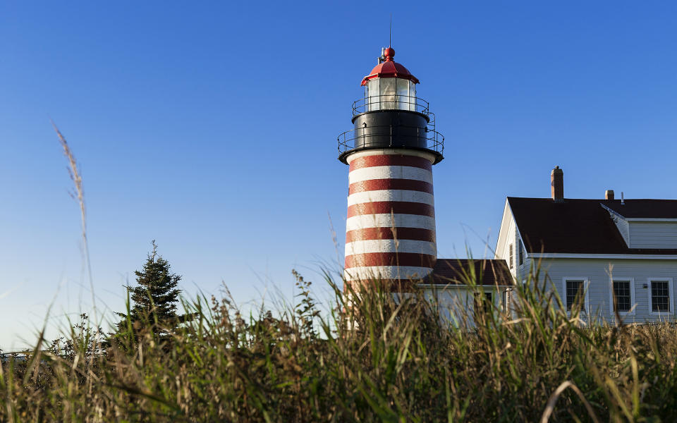 <h3>What to do:</h3> <p>The easternmost town in the United States, Lubec is also a great jumping off point for Quoddy Head State Park, one of Maine’s most photographed sites. In town, explore <a rel="nofollow noopener" href="http://www.monicaschocolates.com/" target="_blank" data-ylk="slk:Monica’s Chocolates;elm:context_link;itc:0;sec:content-canvas" class="link ">Monica’s Chocolates</a> for something sweet and the <a rel="nofollow noopener" href="https://www.facebook.com/Lubec-Brewing-Company-1406990739591377/" target="_blank" data-ylk="slk:Lubec Brewing Company;elm:context_link;itc:0;sec:content-canvas" class="link ">Lubec Brewing Company</a> for something cold. Explore the coast on a whale watching tour, and try the <a rel="nofollow noopener" href="http://lubeclandmarks.org/" target="_blank" data-ylk="slk:McCurdy Smokehouse Museum;elm:context_link;itc:0;sec:content-canvas" class="link ">McCurdy Smokehouse Museum</a> for something more quirky.</p> <h3>Where to stay:</h3> <p><a rel="nofollow noopener" href="http://www.peacockhouse.com/" target="_blank" data-ylk="slk:Peacock House Bed & Breakfast;elm:context_link;itc:0;sec:content-canvas" class="link ">Peacock House Bed & Breakfast</a> is located in an 1860 house built by a British sea captain for his bride, and is as charming its origin story.</p>