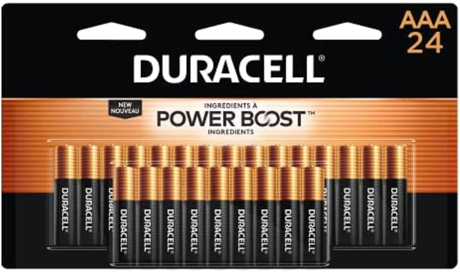 Duracell Coppertop AAA Batteries. Image via Amazon.