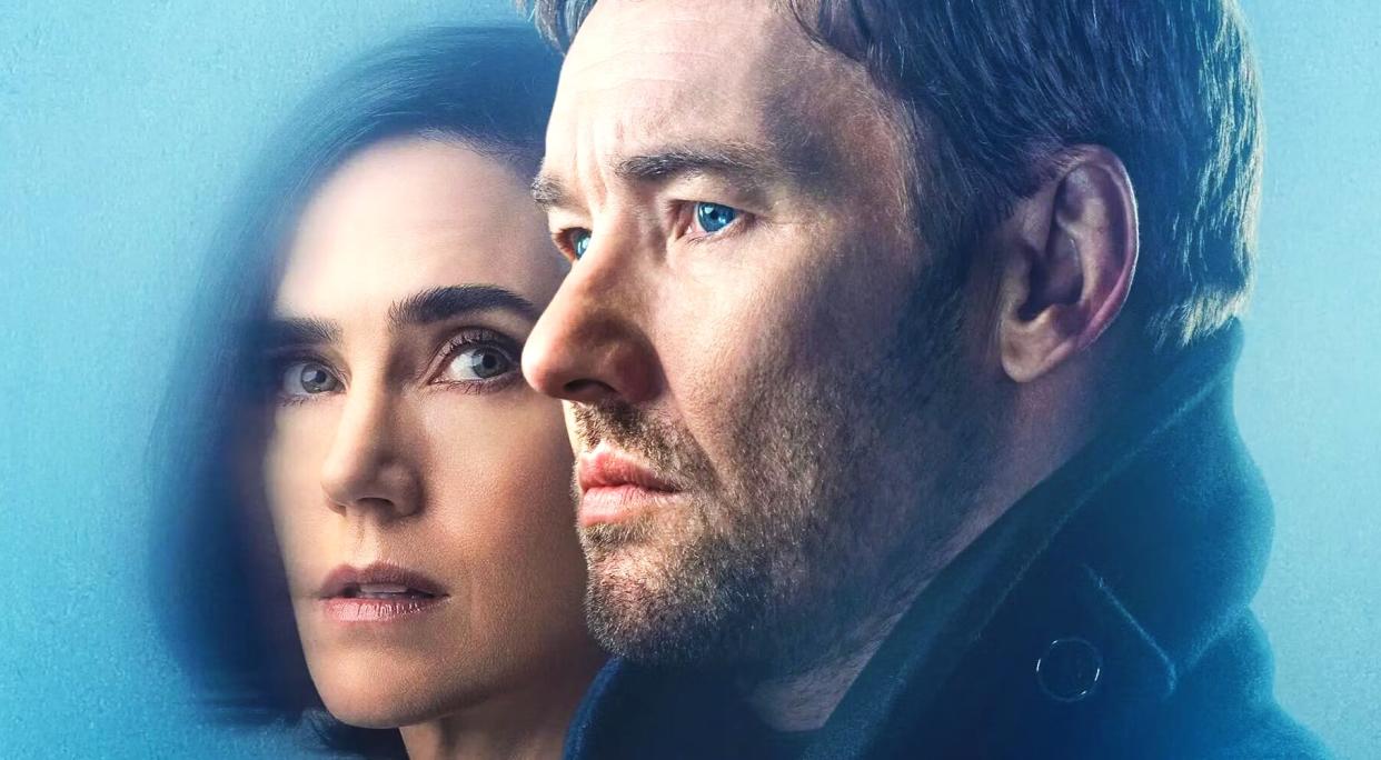  Jennifer Connelly and Joel Edgerton in Dark Matter TV show on Apple TV Plus. 