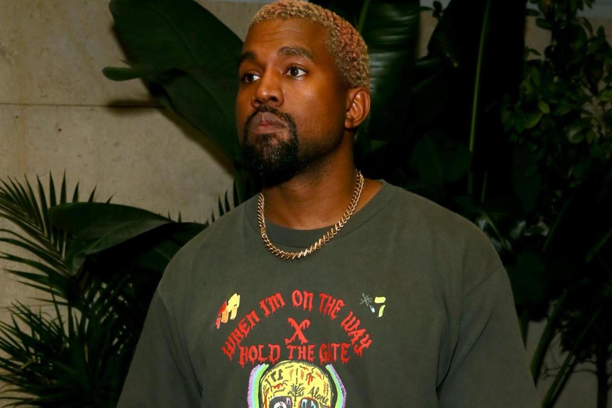 Kanye West briefly reignited his feud with Drake: (Photo by Astrid Stawiarz/Getty Images for Prada)