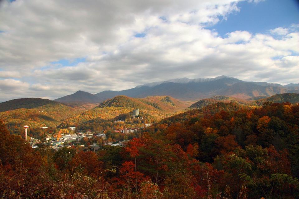 <p><a class="link " href="https://go.redirectingat.com?id=74968X1596630&url=https%3A%2F%2Fwww.tripadvisor.com%2FTourism-g60842-Gatlinburg_Tennessee-Vacations.html&sref=https%3A%2F%2Fwww.countryliving.com%2Flife%2Ftravel%2Fg4948%2Fbest-thanksgiving-towns%2F" rel="nofollow noopener" target="_blank" data-ylk="slk:BOOK NOW;elm:context_link;itc:0;sec:content-canvas">BOOK NOW</a></p><p>Situated on the border of the Great Smoky Mountains National Park, this small Southern destination is a picturesque place to celebrate your favorite fall holiday. Hole up in a cozy <a href="https://www.gatlinburg.com/stay/cabins-chalets/" rel="nofollow noopener" target="_blank" data-ylk="slk:log cabin, chalet;elm:context_link;itc:0;sec:content-canvas" class="link ">log cabin, chalet</a>, or <a href="https://www.gatlinburg.com/stay/bed-breakfast-inns-lodges/" rel="nofollow noopener" target="_blank" data-ylk="slk:historic bed and breakfast;elm:context_link;itc:0;sec:content-canvas" class="link ">historic bed and breakfast</a>. Burn off that turkey and stuffing by <a href="https://www.gatlinburg.com/explore/national-park/hiking-waterfalls/" rel="nofollow noopener" target="_blank" data-ylk="slk:hiking to waterfalls;elm:context_link;itc:0;sec:content-canvas" class="link ">hiking to waterfalls</a>, <a href="http://www.sugarlandsridingstables.com/rates.html" rel="nofollow noopener" target="_blank" data-ylk="slk:horseback-riding through wooded trails;elm:context_link;itc:0;sec:content-canvas" class="link ">horseback-riding through wooded trails</a>, or taking the aerial tramway to <a href="https://obergatlinburg.com/" rel="nofollow noopener" target="_blank" data-ylk="slk:Ober Gatlinburg;elm:context_link;itc:0;sec:content-canvas" class="link ">Ober Gatlinburg</a> for ice skating, skiing, or snow tubing. Finally, cheers to another year of gratitude at one of the area <a href="https://www.gatlinburg.com/to-do/attractions/breweries-distilleries-wineries/" rel="nofollow noopener" target="_blank" data-ylk="slk:wineries, breweries, and distilleries;elm:context_link;itc:0;sec:content-canvas" class="link ">wineries, breweries, and distilleries</a>.<br></p>