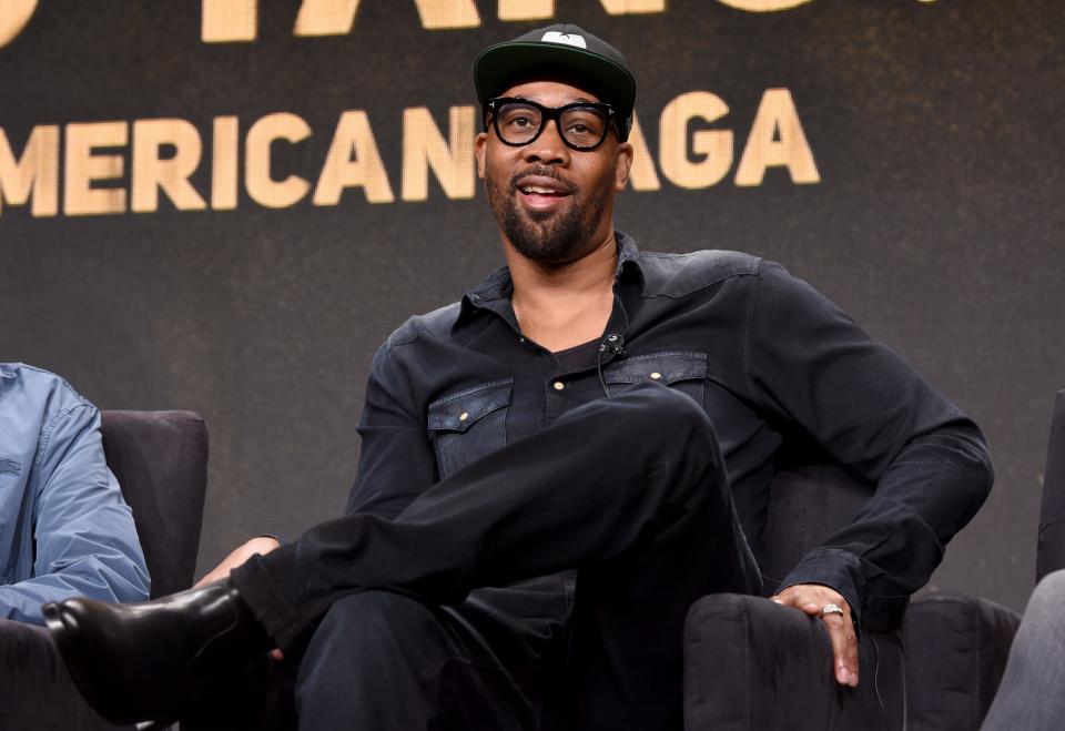 RZA speaks onstage during the Hulu 2019 Summer TCA Press Tour.