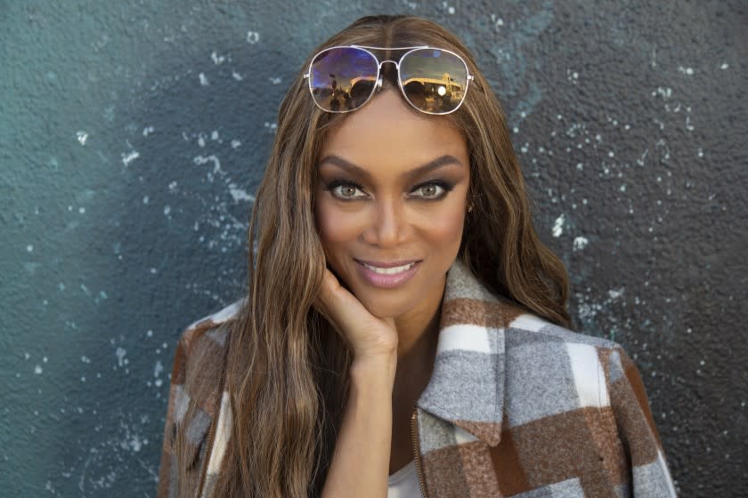 Supermodel-turned-businesswoman Tyra Banks will host "Dancing With the Stars," taking over the post from Tom Bergeron. <span class="copyright">(Ricardo DeAratanha / Los Angeles Times)</span>