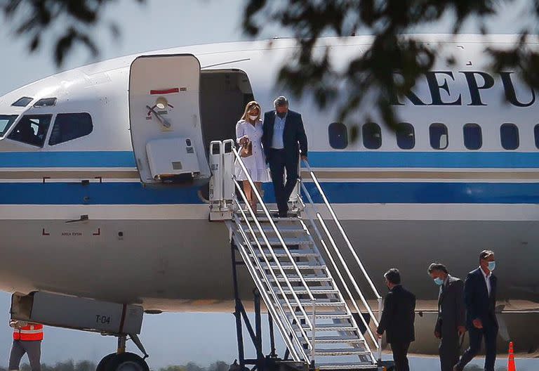 El presidente Alberto Fernández llega a La Rioja - Diego Lima/Env. Especial