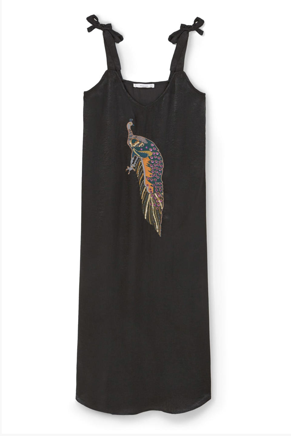 <p>Mango Embroidery Bead Dress, $80; <a rel="nofollow noopener" href="http://shop.mango.com/US/p0/women/clothing/dresses/long/embroidery-bead-dress?id=83085598_99&n=1&s=nuevo" target="_blank" data-ylk="slk:mango.com;elm:context_link;itc:0;sec:content-canvas" class="link ">mango.com</a></p>