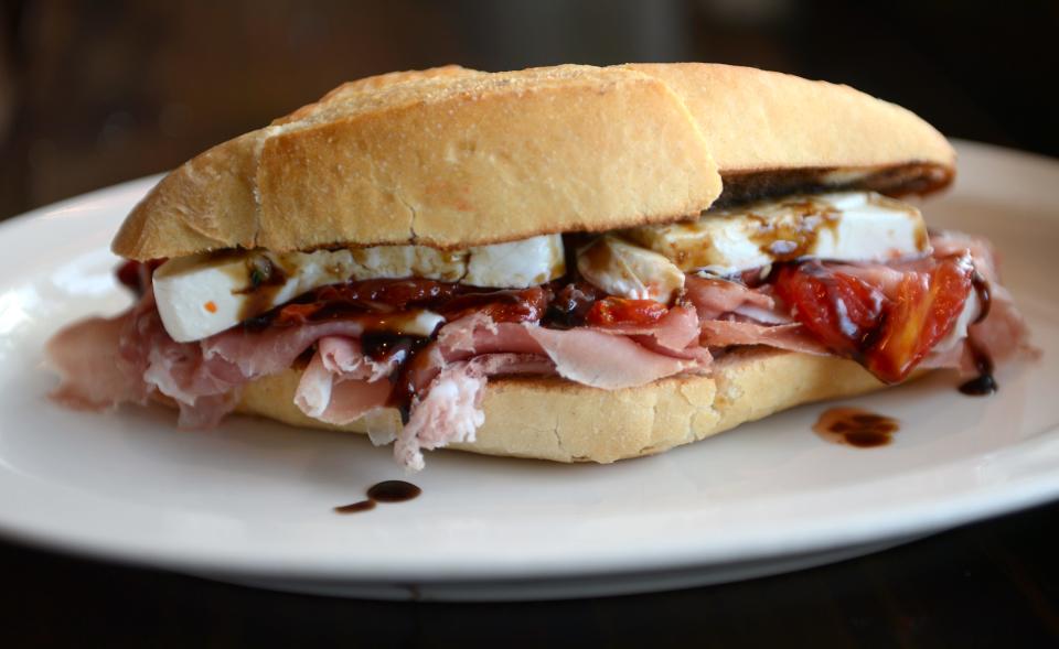 The old Mozzarella Fella's beloved prosciutto sandwich, photographed here in 2014, is on the menu at Pazzo Orange, which is expected to open in mid-October at 481 N. Orange Ave. in downtown Sarasota's Rosemary District.