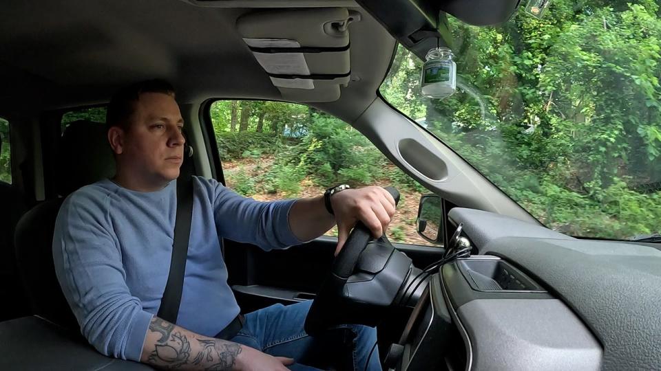 <div>Canton motorist Jeremy Brown said he didn't know he'd picked up two speeding tickets in his Ram pickup truck until the time came to renew his license plate, forcing him to pay another $155. (FOX 5)</div>