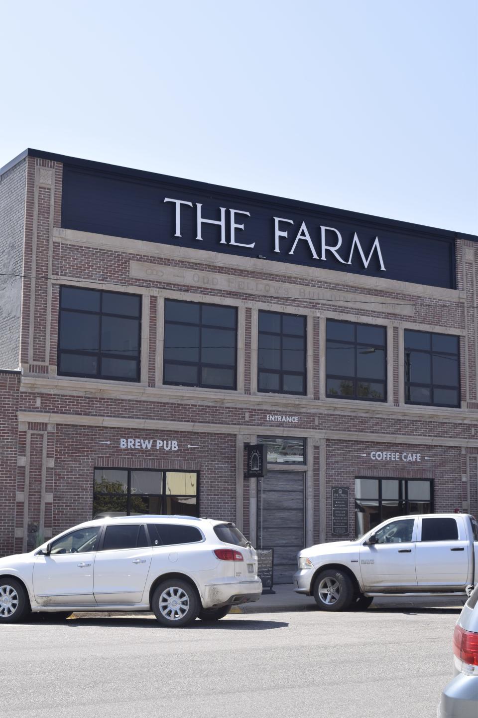 The Farm and The Odd Fellows, 205 W. Second St. opened in 2021 to be a place for the community of Minneapolis to gather. The century-old building was renovated but continues to keep much of its history alive with details like original wooden floors and tin ceilings.