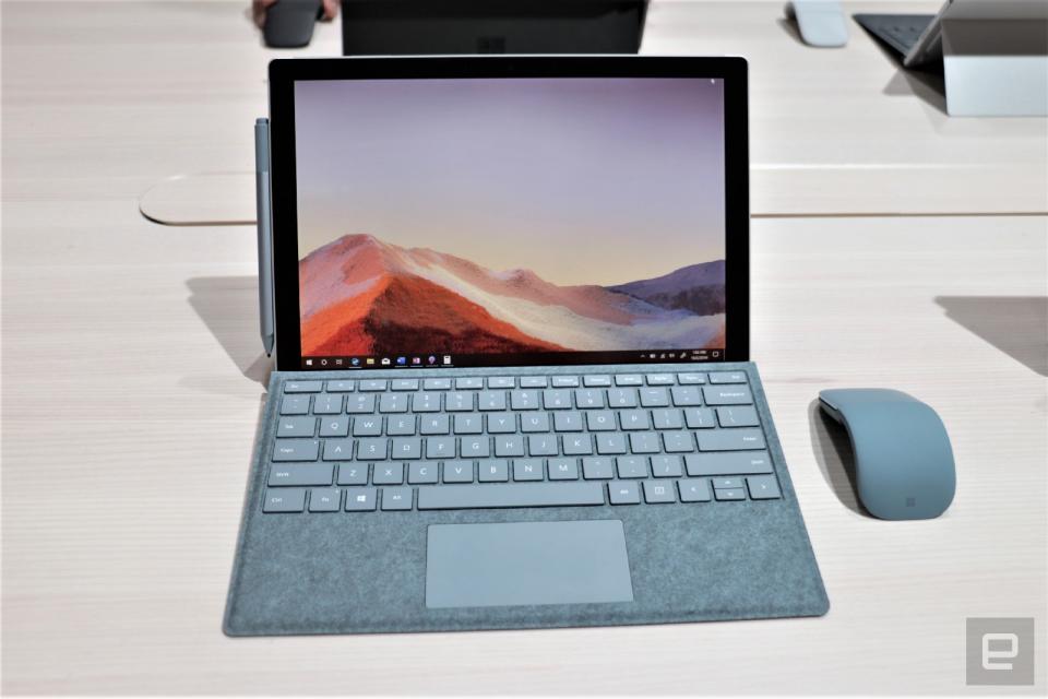 Surface Pro 7 hands-on