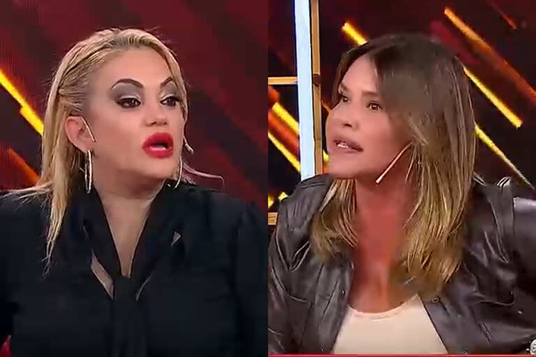 Andrea Rincón y Nazarena Vélez se cruzaron en vivo y sacaron los trapitos al sol