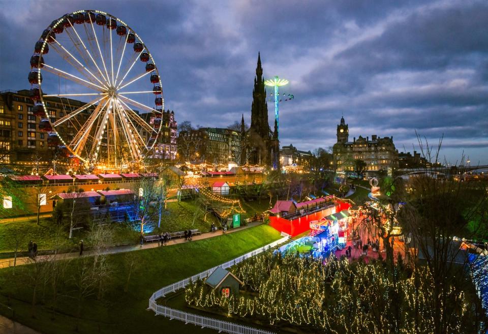 Hogmanay celebrations happen just after Christmas in Edinburgh (Getty Images)