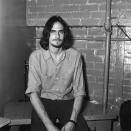 <p>Singer-songwriter James Taylor enjoys a few moments to himself before performing at The Troubadour nightclub in Los Angeles in 1970. </p>