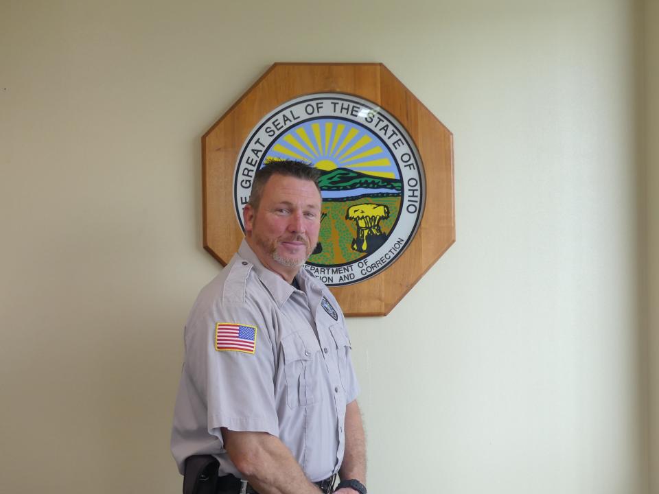 Officer Kevin Moore was 2023 voted Correctional Officer of the Year by his peers at the Ross Correctional Institution.