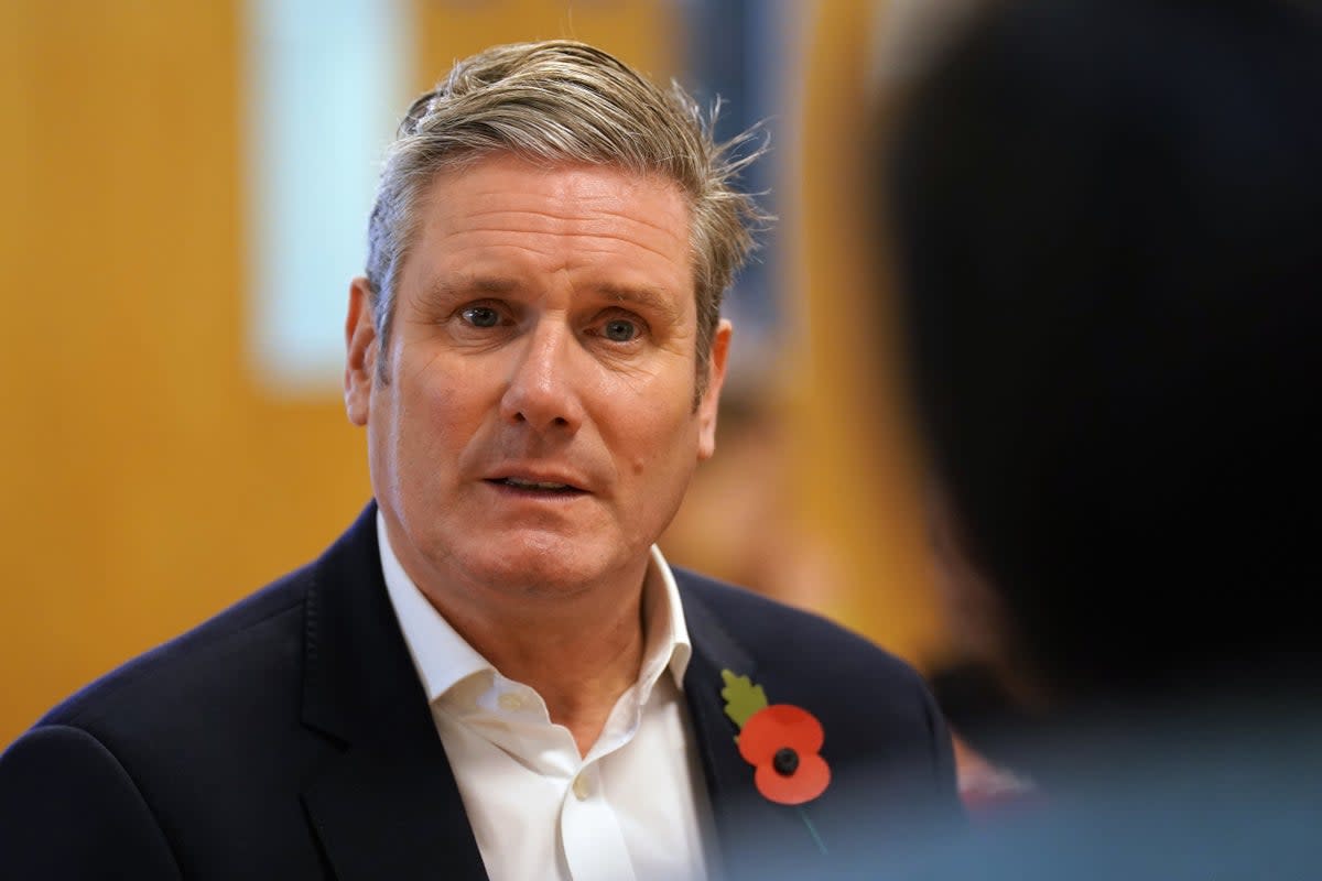 Labour leader Sir Keir Starmer (PA Wire)
