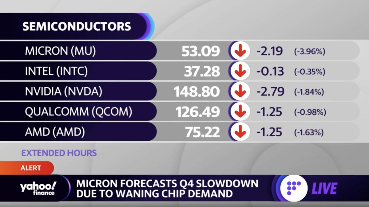 Micron earnings overshadowed by grim outlook for the company