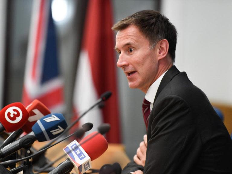 Brexit: Jeremy Hunt hints UK could accept Canada-style trade deal if EU rejects Chequers plan